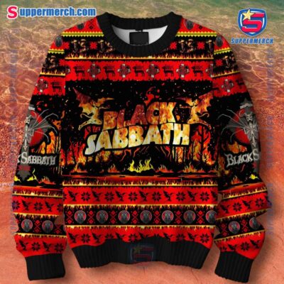 Black Sabbath XIII Ugly Christmas Sweater-a ghIfpv1