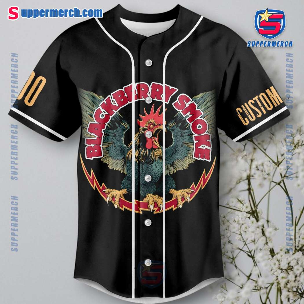 Blackberry Smoke Rattle Ramble And Roll Tour 2025 Personalized Baseball Jersey-a CQneSAi