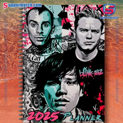 Blink-182 Punk's Not Dead 2025 Daily Planner-a 3JIXmg5