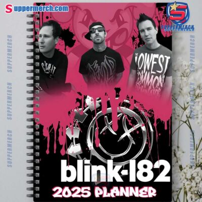 Blink-182 When We Were Young 2025 Daily Planner-a tHrwg0p