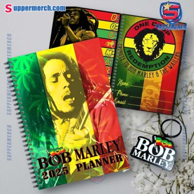 Bob Marley 2025 Daily Planner cINREZJ
