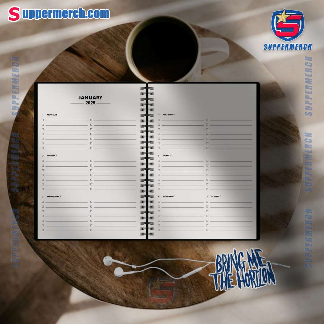 Bring Me The Horizon 2025 Daily Planner-c jeIFTZk