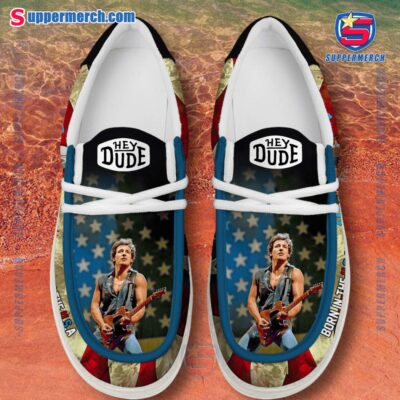 Bruce Springsteen Born In The U.s.a. American Flag Loafer Shoes-a UuWM2nt
