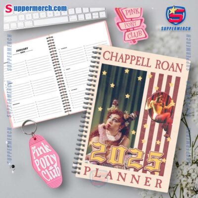 Chappell Roan 2025 Daily Planner-a bRPNTSD