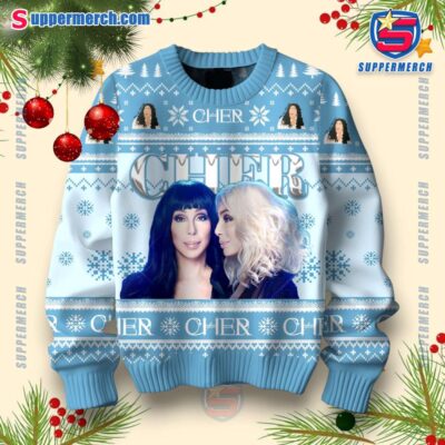 Cher Singer Merry Christmas Sweater-a XIBn1io