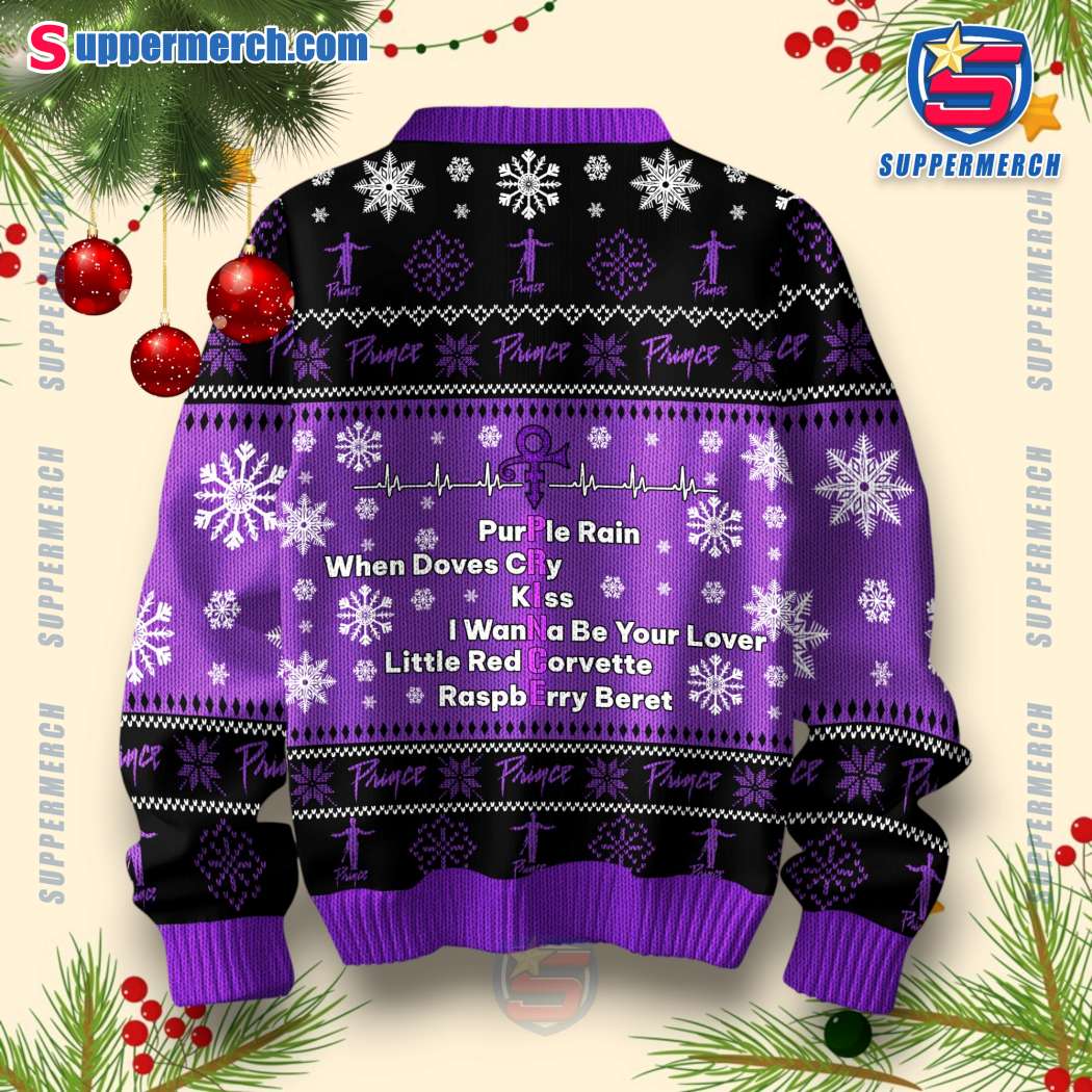 Christmas Is Prince Sweater-a CpZnouv