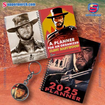 Clint Eastwood 2025 Daily Planner 8Ve53jb