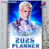 Cody Rhodes 2025 Daily Planner-a QAPN5XG