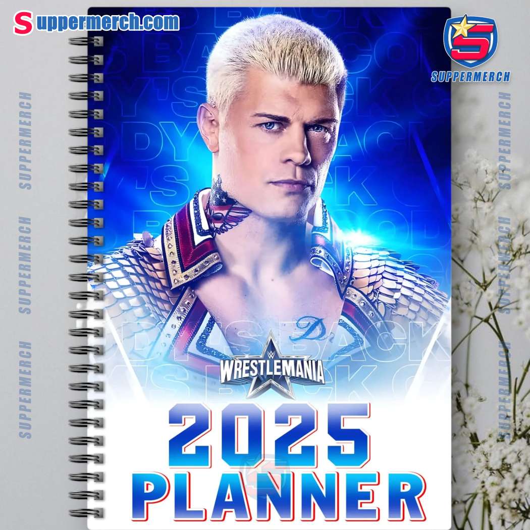 Cody Rhodes 2025 Daily Planner-a QAPN5XG