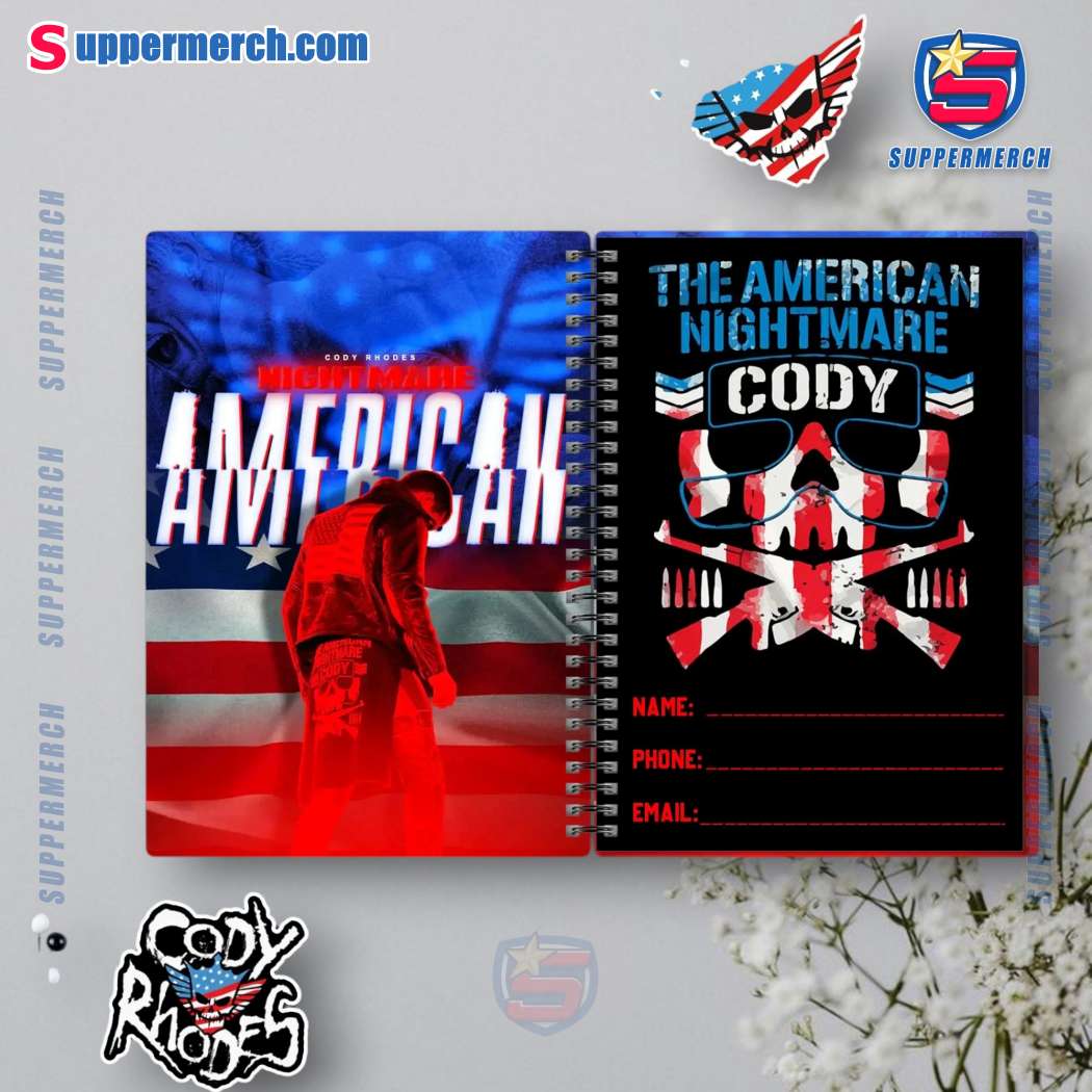 Cody Rhodes 2025 Daily Planner-b Z8ElP9w