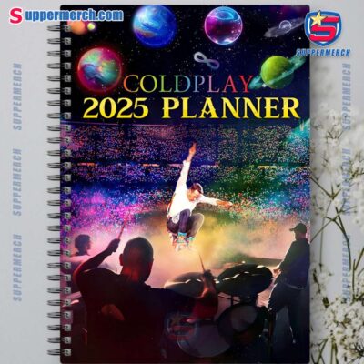 Coldplay 2025 Daily Planner-a UNEVjBs