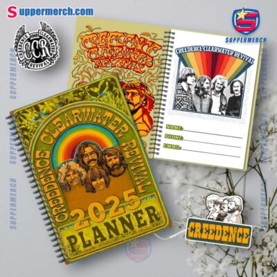 Creedence Clearwater Revival 2025 Daily Planner 5ySkaDJ
