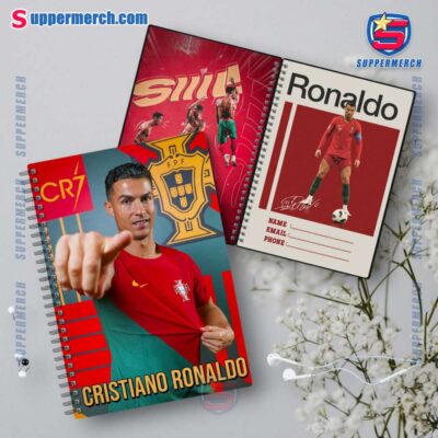 Cristiano Ronaldo Portugal Football 2025 Daily Planner ntzs8Va