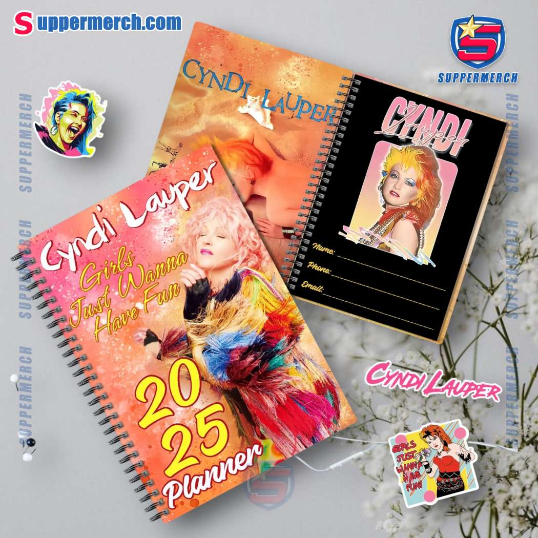 Cyndi Lauper 2025 Daily Planner SwHh61y