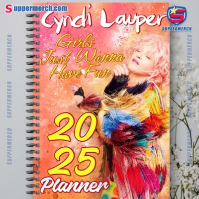Cyndi Lauper 2025 Daily Planner-a BJRgaK9