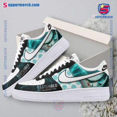 Disturbed The Sickness 25th Anniversary Tour Air Force Shoes Op1khTY