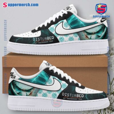 Disturbed The Sickness 25th Anniversary Tour Air Force Shoes-a fFSPt20