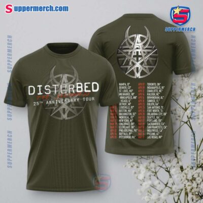 Disturbed The Sickness 25th Anniversary Tour T-shirt, Hoodie ScdTxMP
