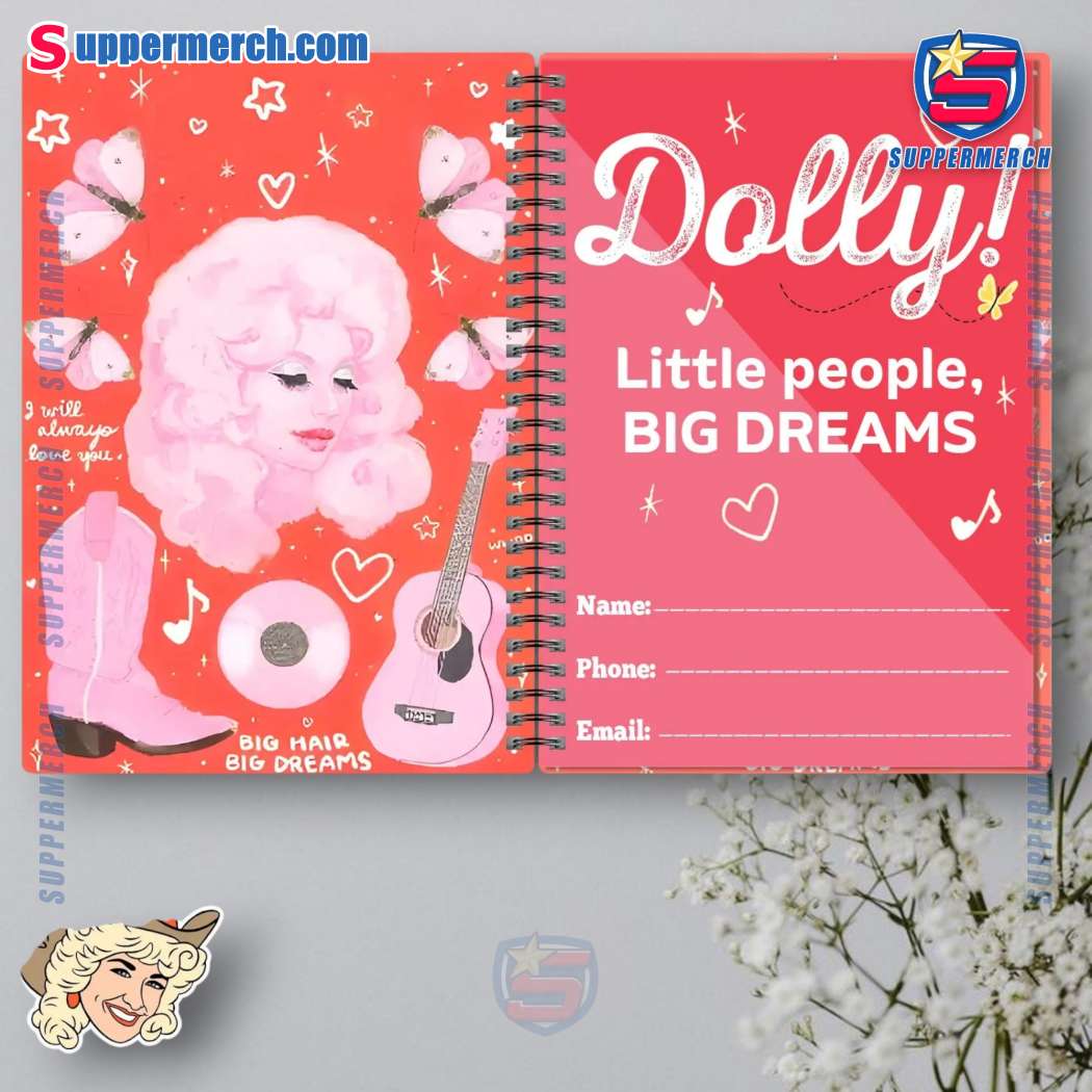 Dolly Parton Dream More 2025 Daily Planner-a L4zmdfS