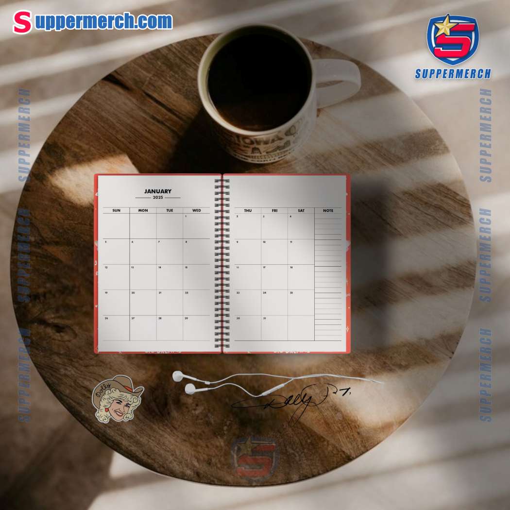 Dolly Parton Dream More 2025 Daily Planner-c tTC0k8N