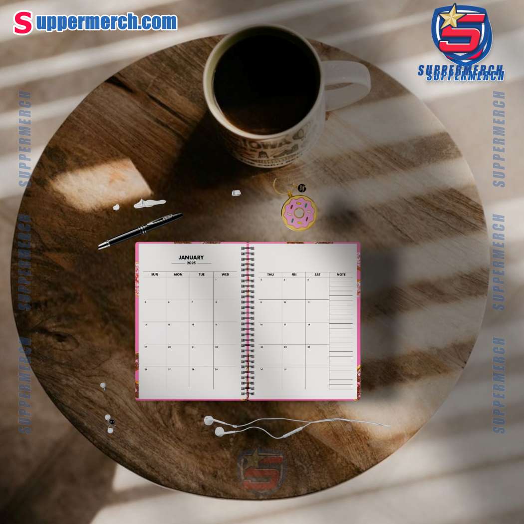 Dunkin' Donuts 2025 Daily Planner-c 1yM6Ptf
