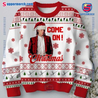 Dwight Yoakam Come On Christmas Sweater-a j1U4N0u