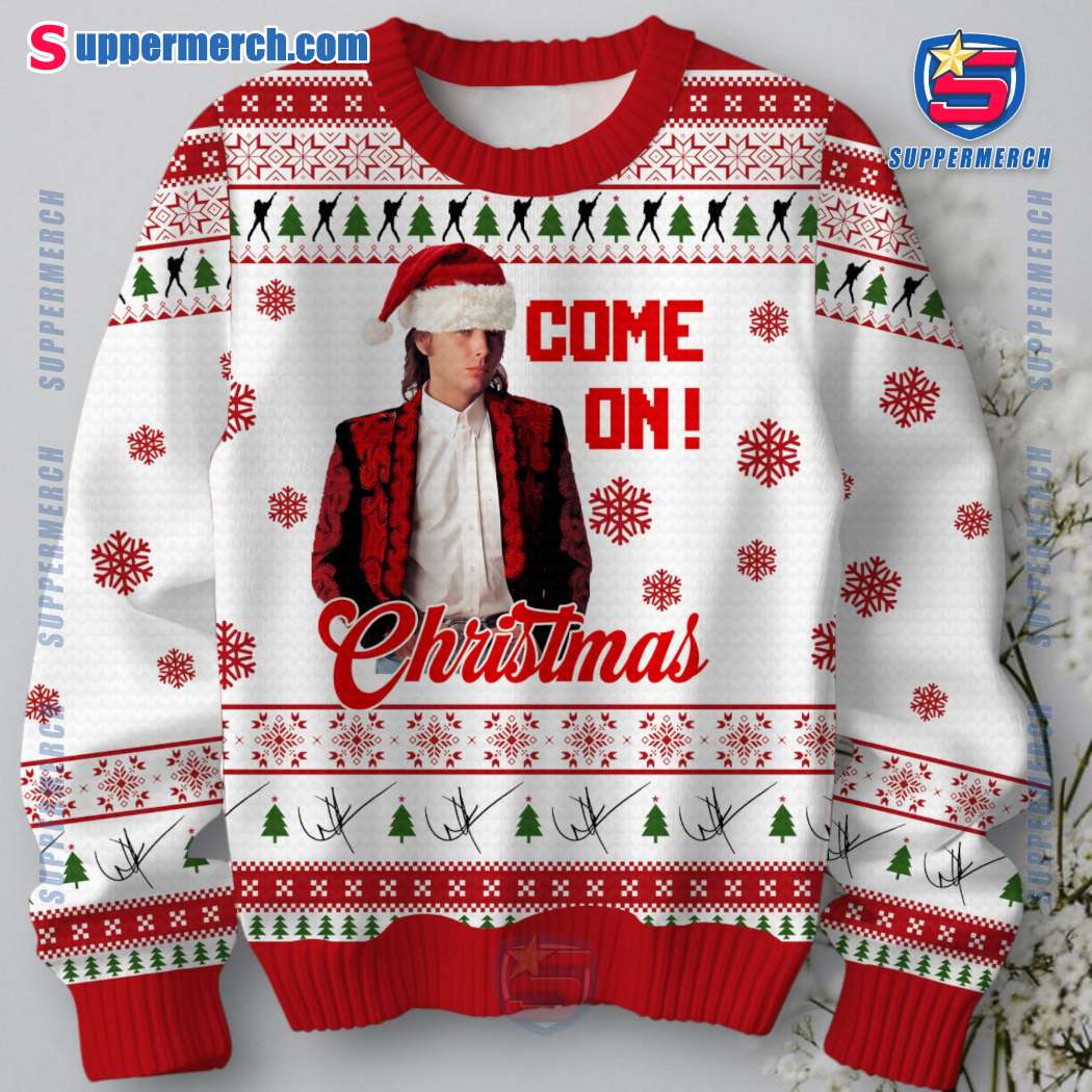 Dwight Yoakam Come On Christmas Sweater-a j1U4N0u