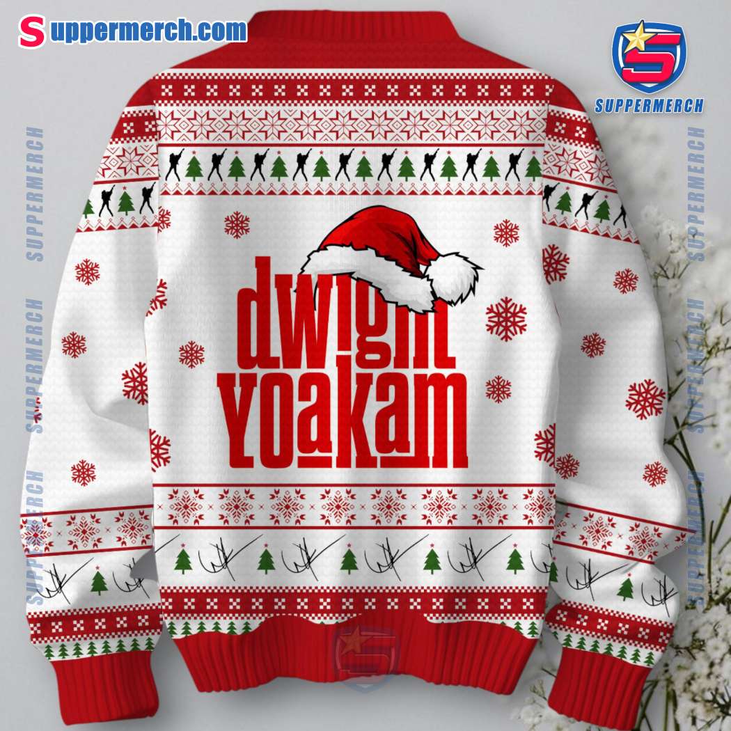 Dwight Yoakam Come On Christmas Sweater-b BV7iPt5
