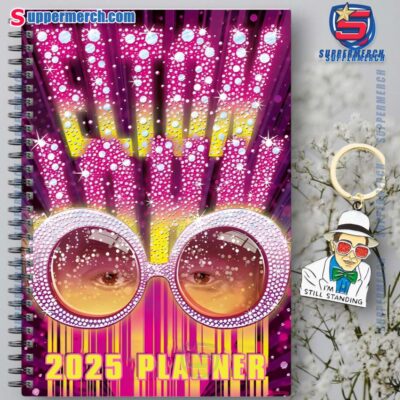 Elton John 2025 Daily Planner-a 7Uh1Vb6