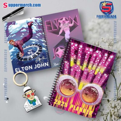 Elton John 2025 Daily Planner kSUAncP
