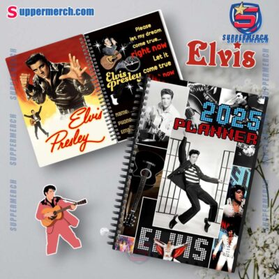Elvis Presley 2025 Daily Planner tUILpVW