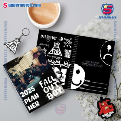 Fall Out Boy 2025 Daily Planner yYqK6SX