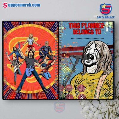 Foo Fighters 2025 Daily Planner-a j3xa5h4