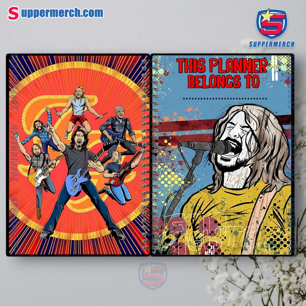Foo Fighters 2025 Daily Planner-a j3xa5h4