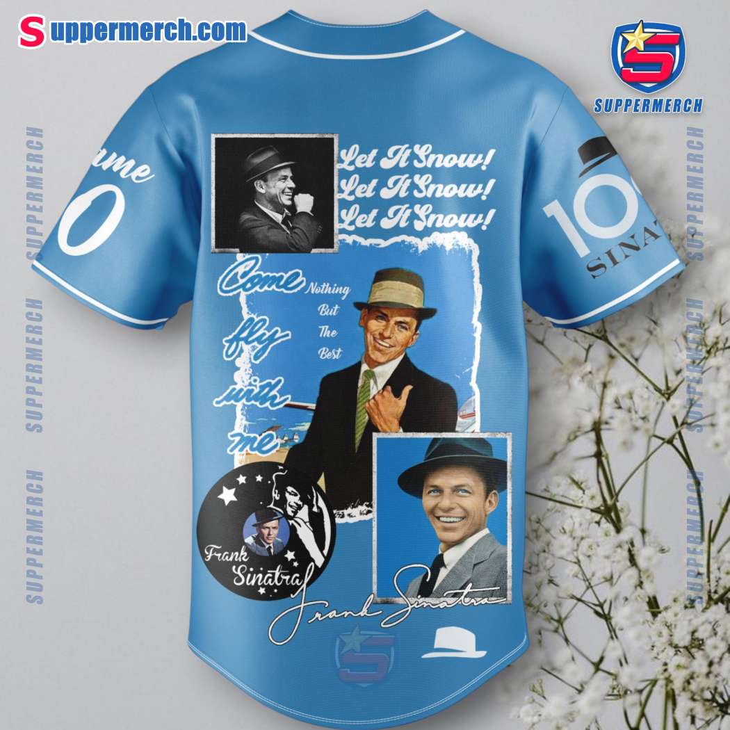 Frank Sinatra Nothing But The Best Personalized Baseball Jersey-b 0UZNQe3