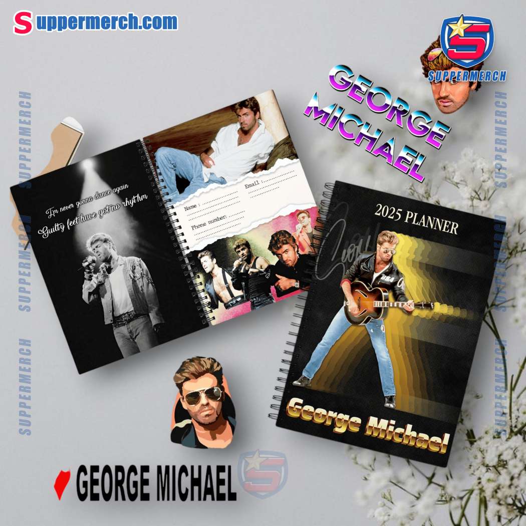 George Michael 2025 Daily Planner 1iEgMwd