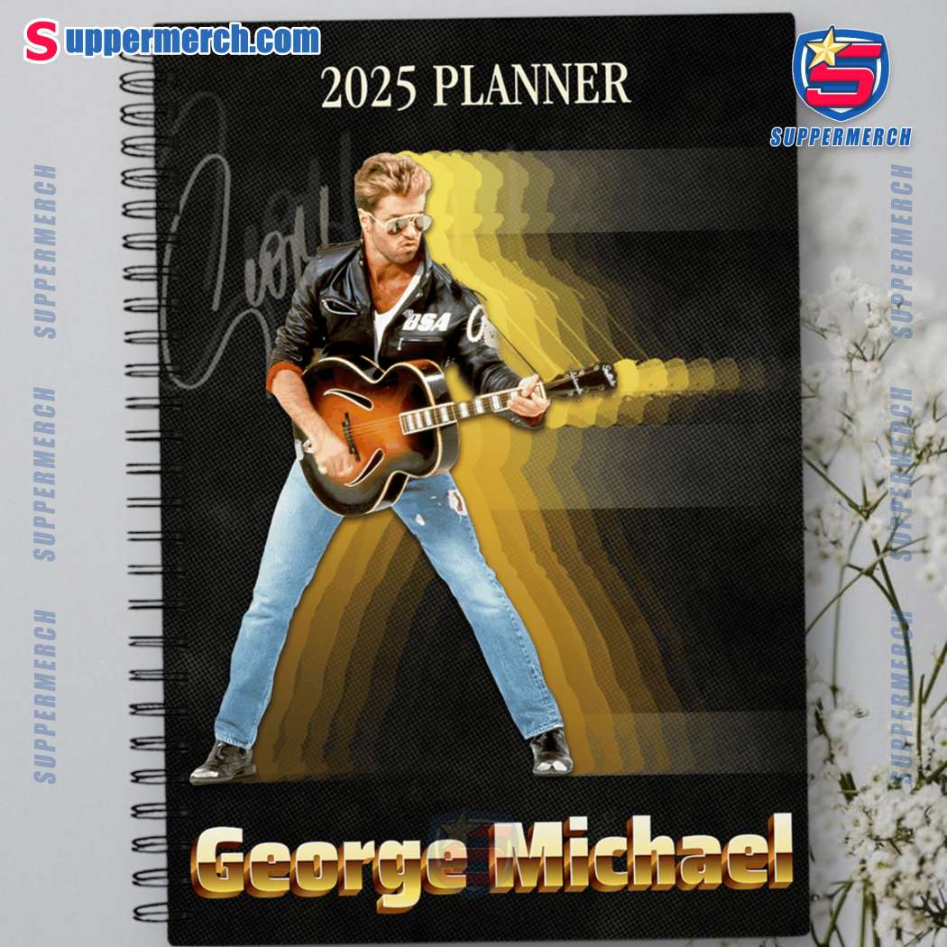 George Michael 2025 Daily Planner-b GdODjXQ