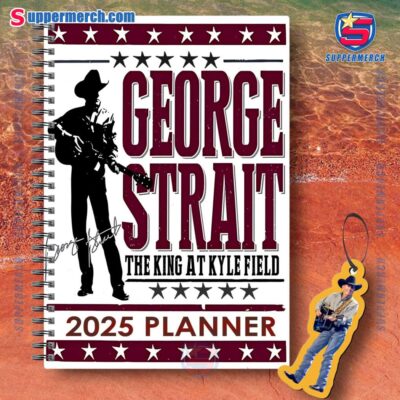George Strait The Kind At Kyle Field 2025 Daily Planner-a 3NB5ml7