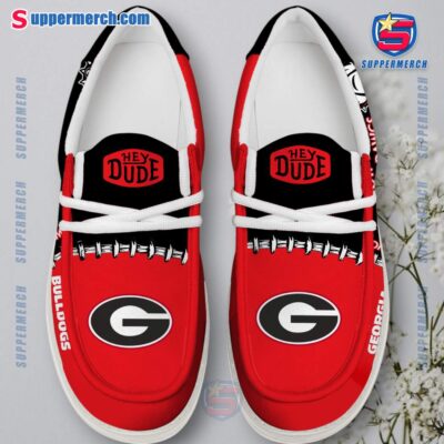 Georgia Bulldogs How 'bout Them Dawgs Loafer Shoes-a kIQaYAL