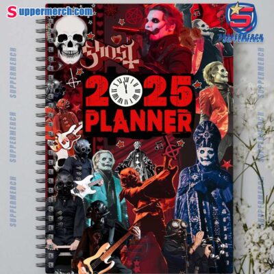 Ghost Band 2025 Daily Planner-a GRjVsMm