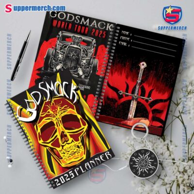 Godsmack World Tour 2025 2025 Daily Planner 8IQogSB