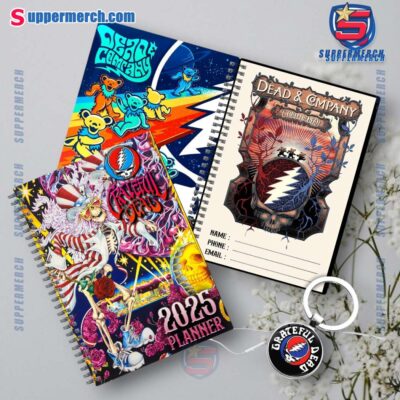 Grateful Dead Dead And Company 2025 Daily Planner hFZNYQy