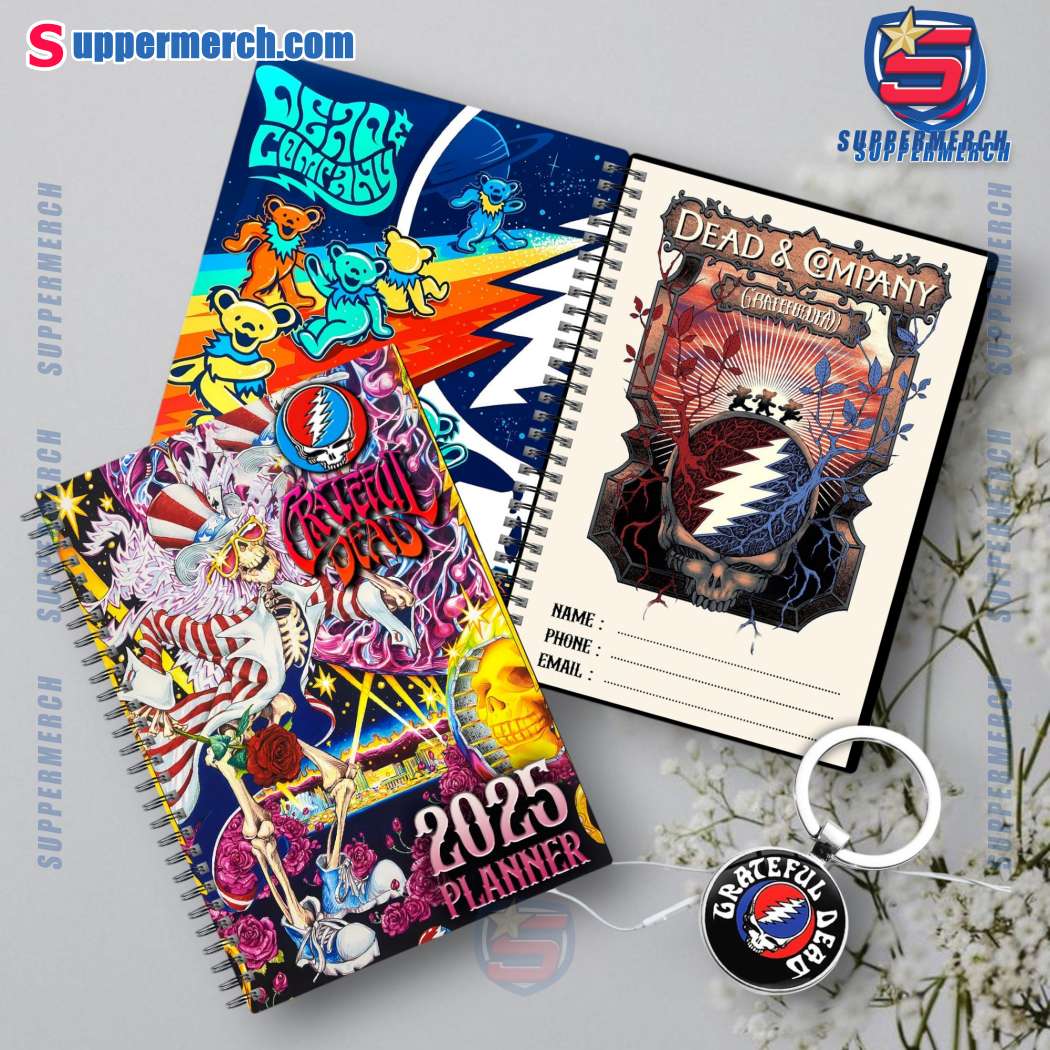 Grateful Dead Dead And Company 2025 Daily Planner hFZNYQy
