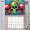 Grateful Dead Happy New Year Wall Hanging Calendar 2025-x 8OGLpoM