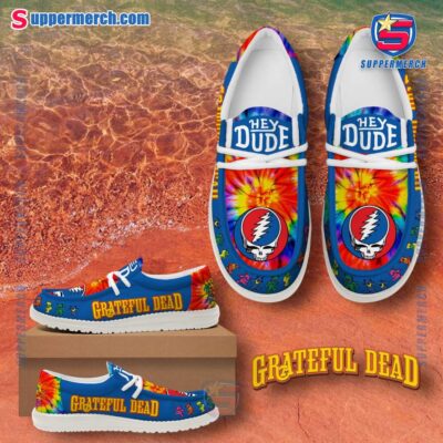 Grateful Dead Tie Dye Loafer Shoes 3ukWU8G
