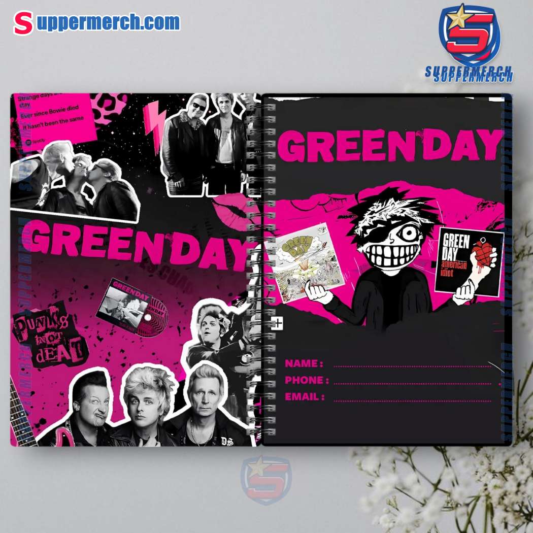 Green Day 2025 Daily Planner-b MR9Nfhp