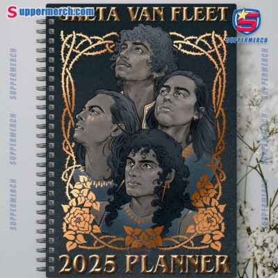 Greta Van Fleet 2025 Daily Planner-a vQqdGuD