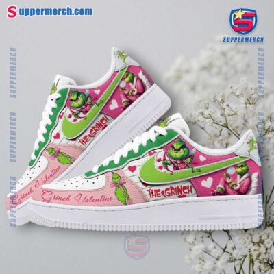 Grinch Valentine Air Force Shoes-a tvfnehW