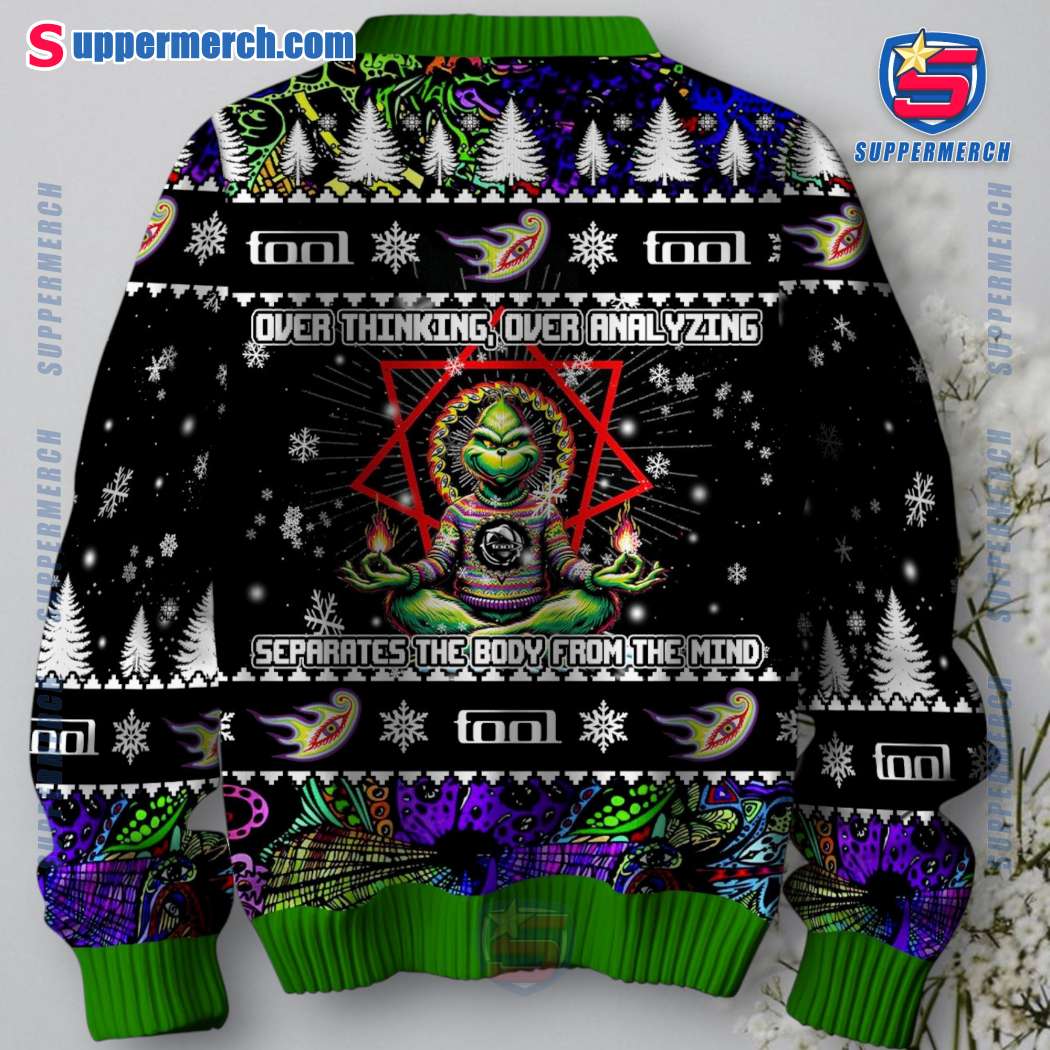 Grinch X Tool Over Thinking Over Analyzing Separates The Body From The Ming Sweater-b cO5HoCu