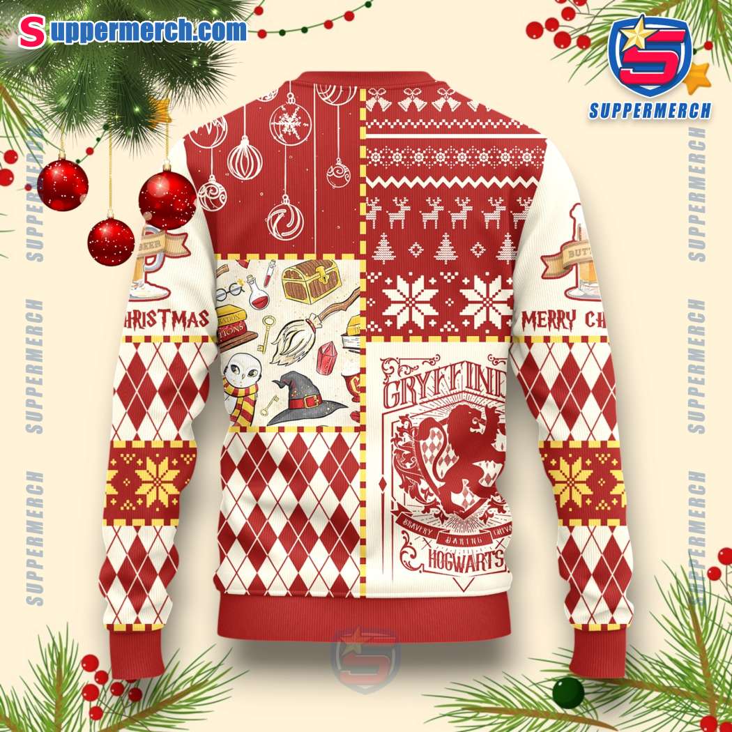 Gryffindor Hogwarts Harry Potter Christmas Sweater-b UepkVPg